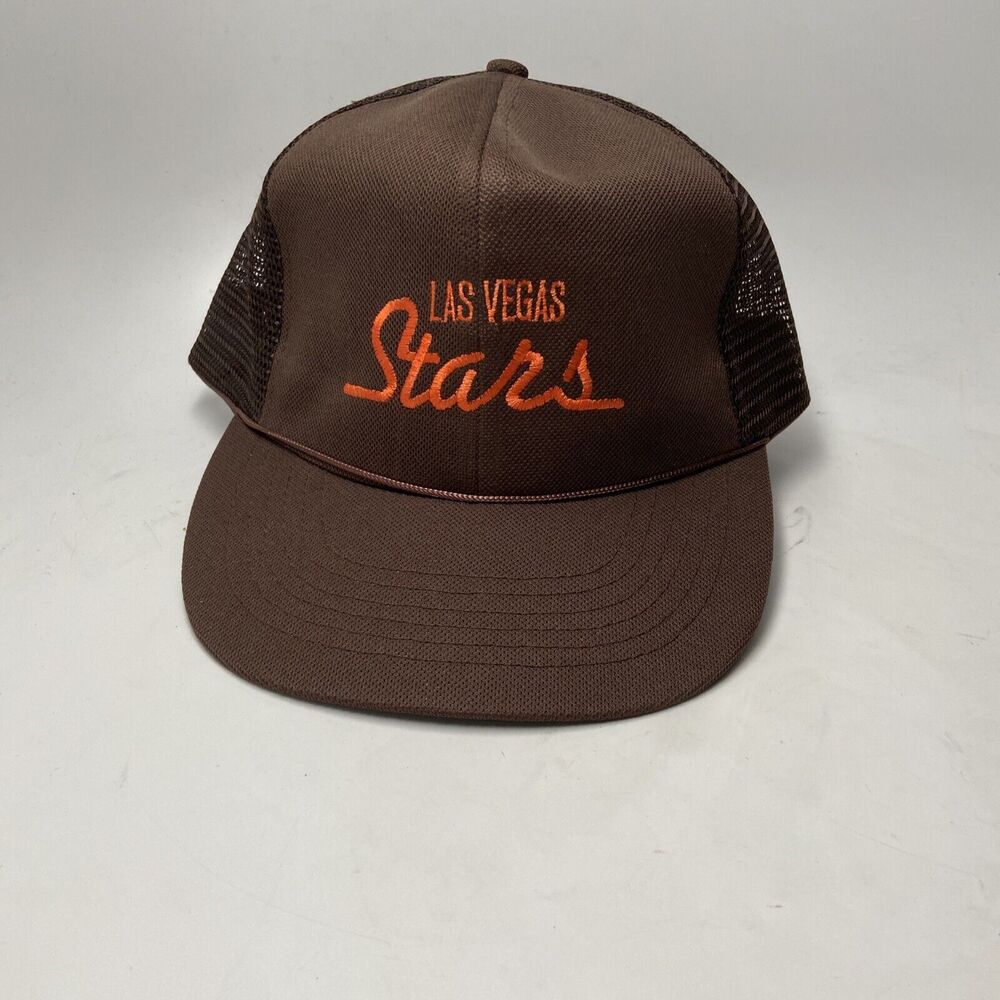 Las Vegas Stars MiLB Vtg Trucker Snapback Hat Cap RARE